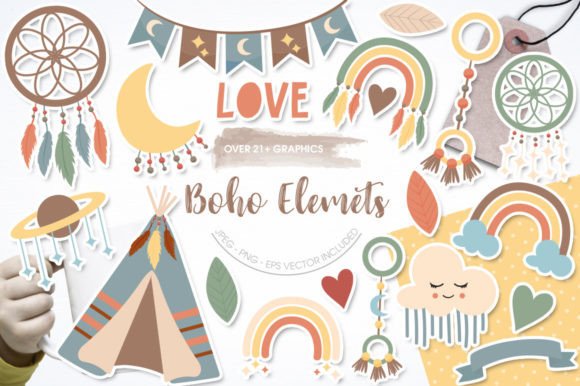 Download Boho Elements - Boho Collection