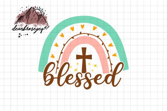 Download Blessed Png, Boho Rainbow Png - Boho Collection