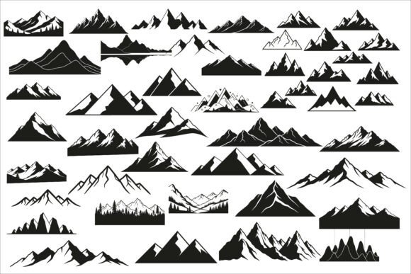 Download Modern Scandinavian Mountain Wall Art - Modern Collection