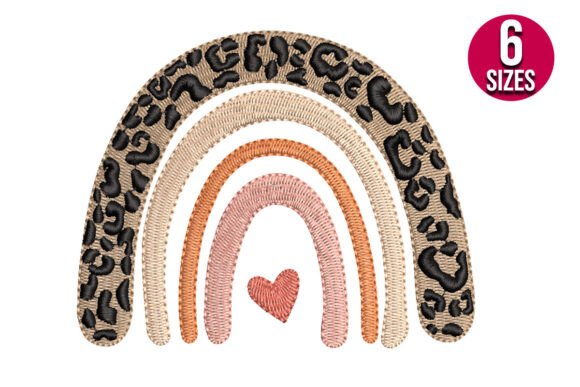 Download Leopard Print Boho Rainbow - Boho Collection