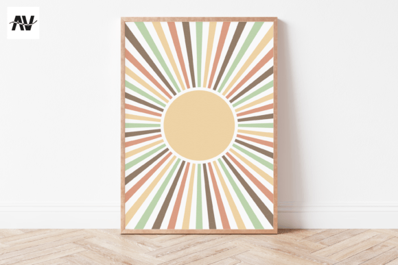 Download Sun Wall Art | Sun Wall Decor | Boho Art - Boho Collection