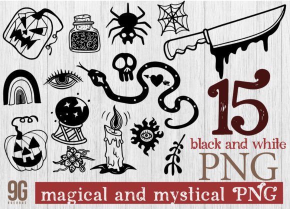 Download 15 Magical and Mystical Boho Elements. - Boho Collection