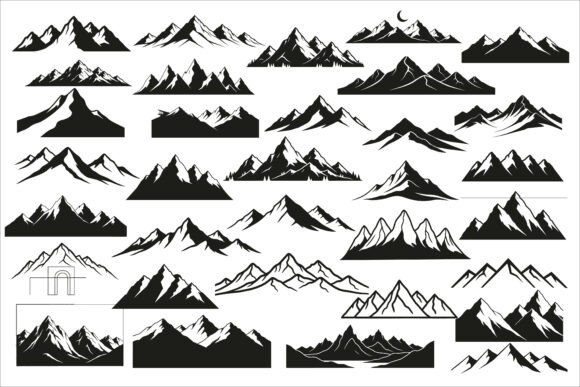 Download Modern Scandinavian Mountain Wall Art - Modern Collection