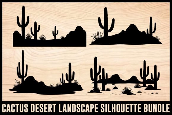 Download Cactus Desert Landscape Set - Premium Resources