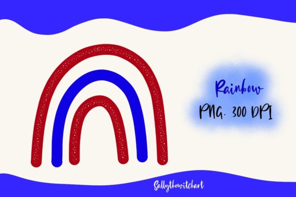 Download Dark Blue Theme Boho Rainbow PNG Clipart - Boho Collection