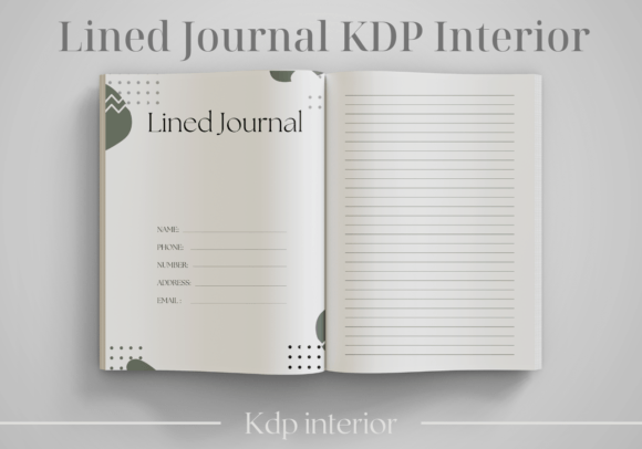 Download Lined Journal KDP Interior - Interior Collection