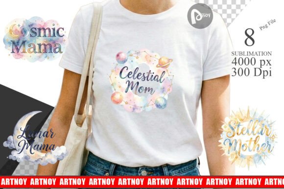 Download Celestial Boho Mother Quotes Sublimation - Boho Collection