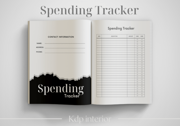 Download Spending Tracker - KDP Interior - Interior Collection